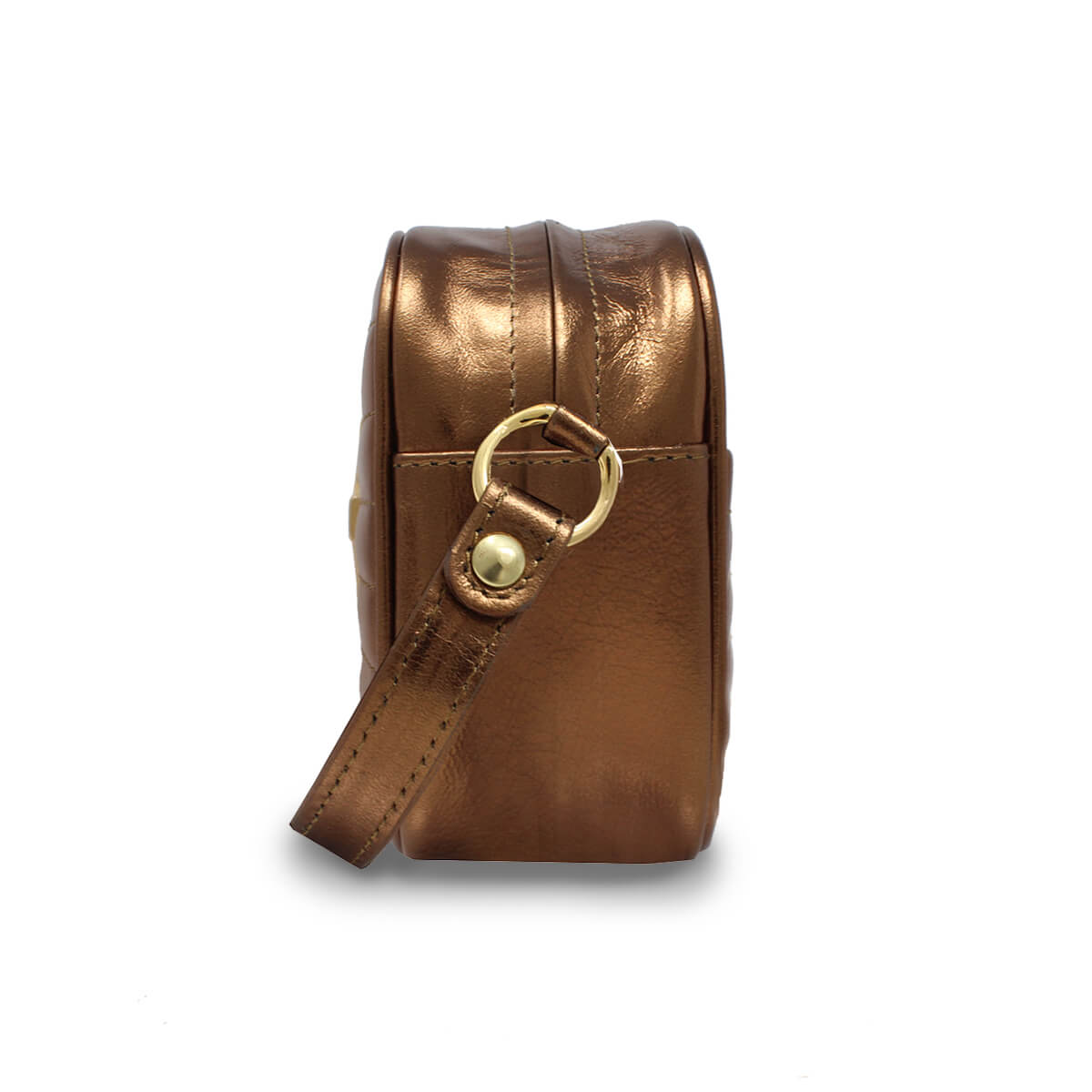 COLETTE - Bronce Regina Romero Accesorio Bolso Para Dama en Piel