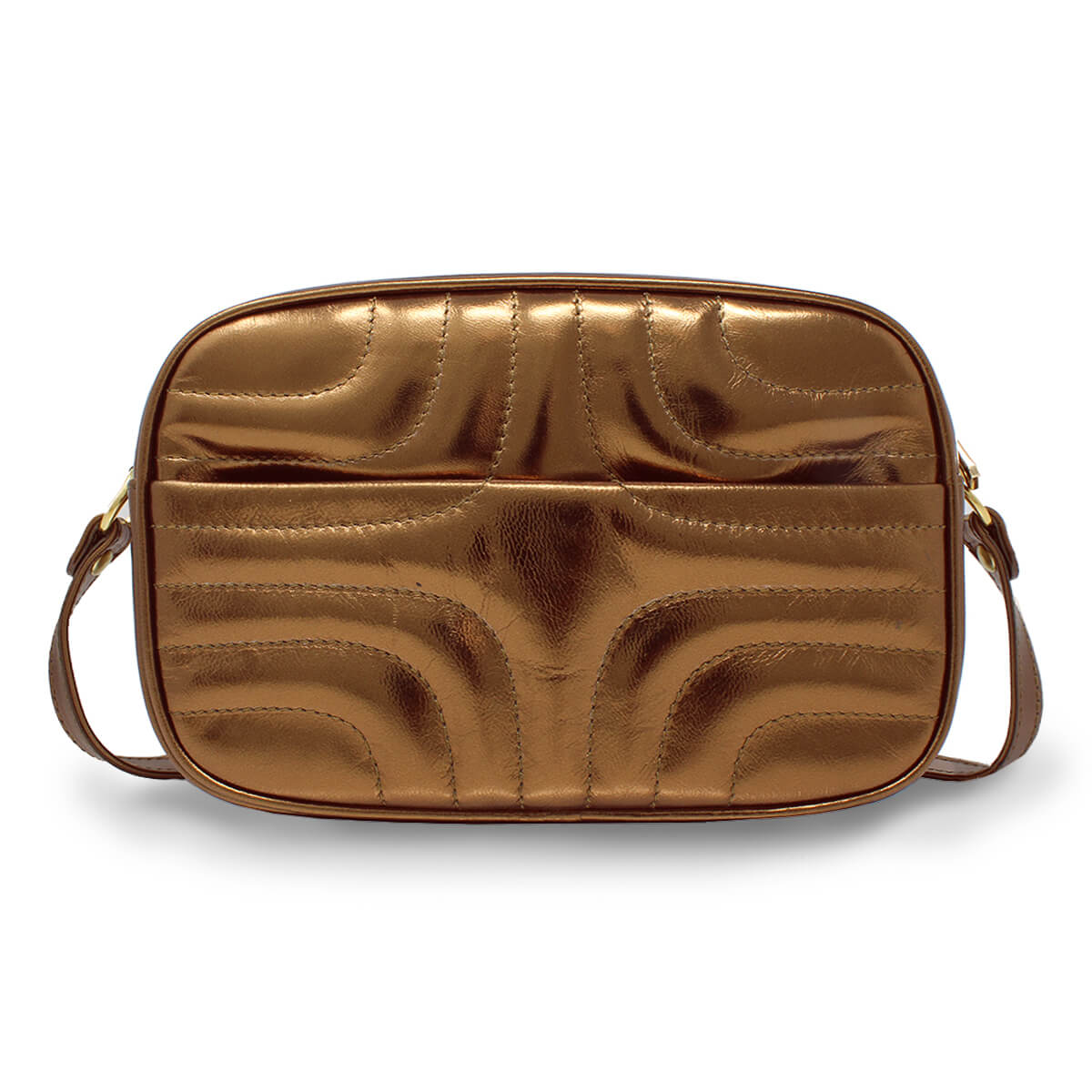 COLETTE - Bronce Regina Romero Accesorio Bolso Para Dama en Piel