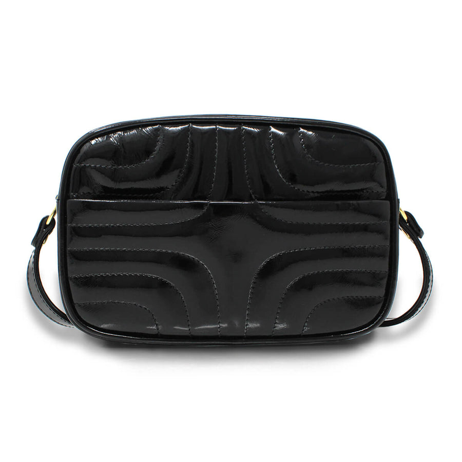 COLETTE - Black and White Regina Romero Accessory Bag for Women in Leather