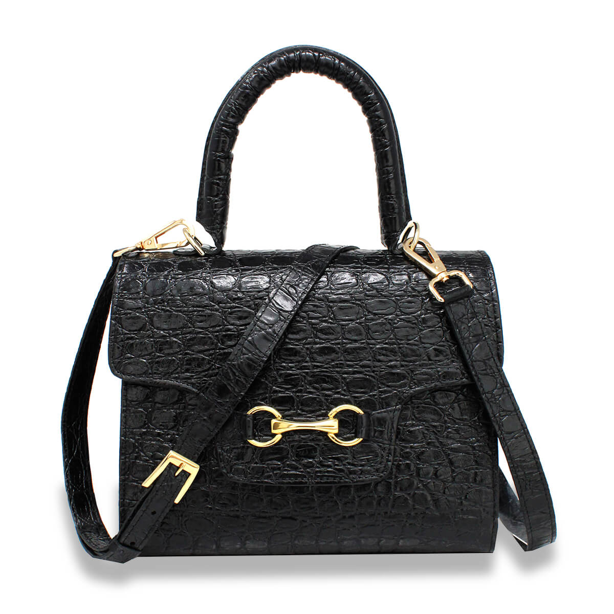 SELINA - Negro Regina Romero Accesorio Bolso Para Dama en Piel