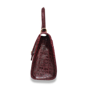 SELINA - Tan Regina Romero Leather Lady Accessory Bag