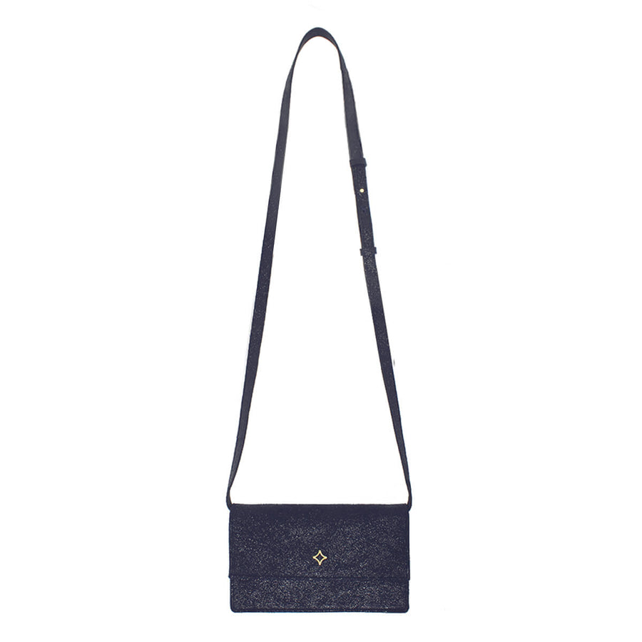 ARTEMISA - Azul Marino Regina Romero Accesorio Cartera Para Dama en Piel
