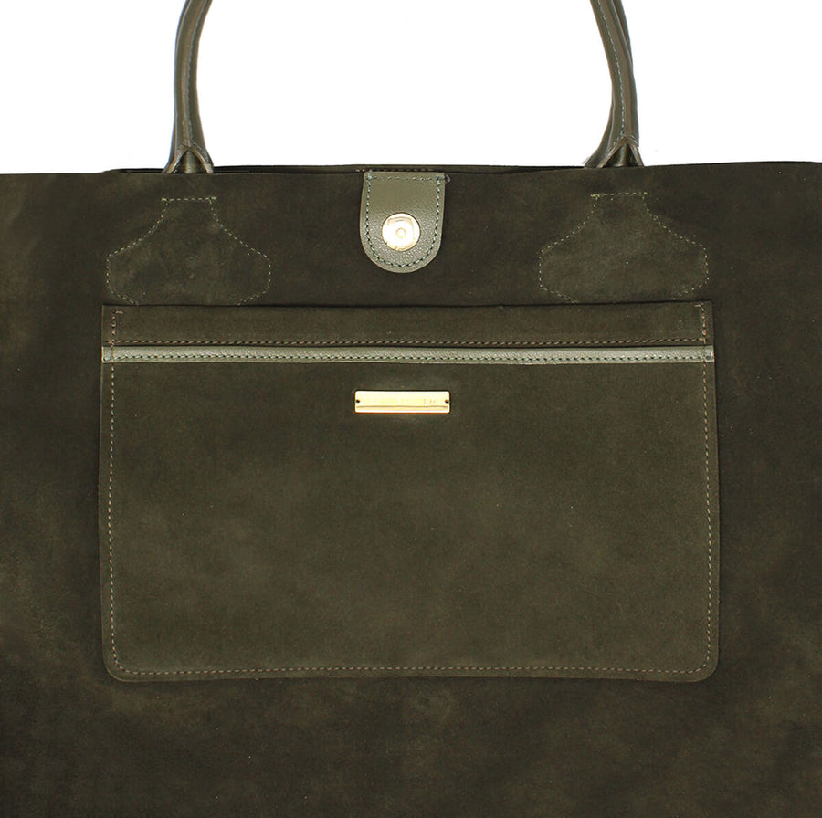 EVA - Verde Olivo Regina Romero Accesorio Bolso Para Dama en Piel
