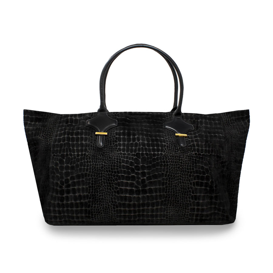 EVA - Negro Print Regina Romero Accesorio Bolso Para Dama en Piel