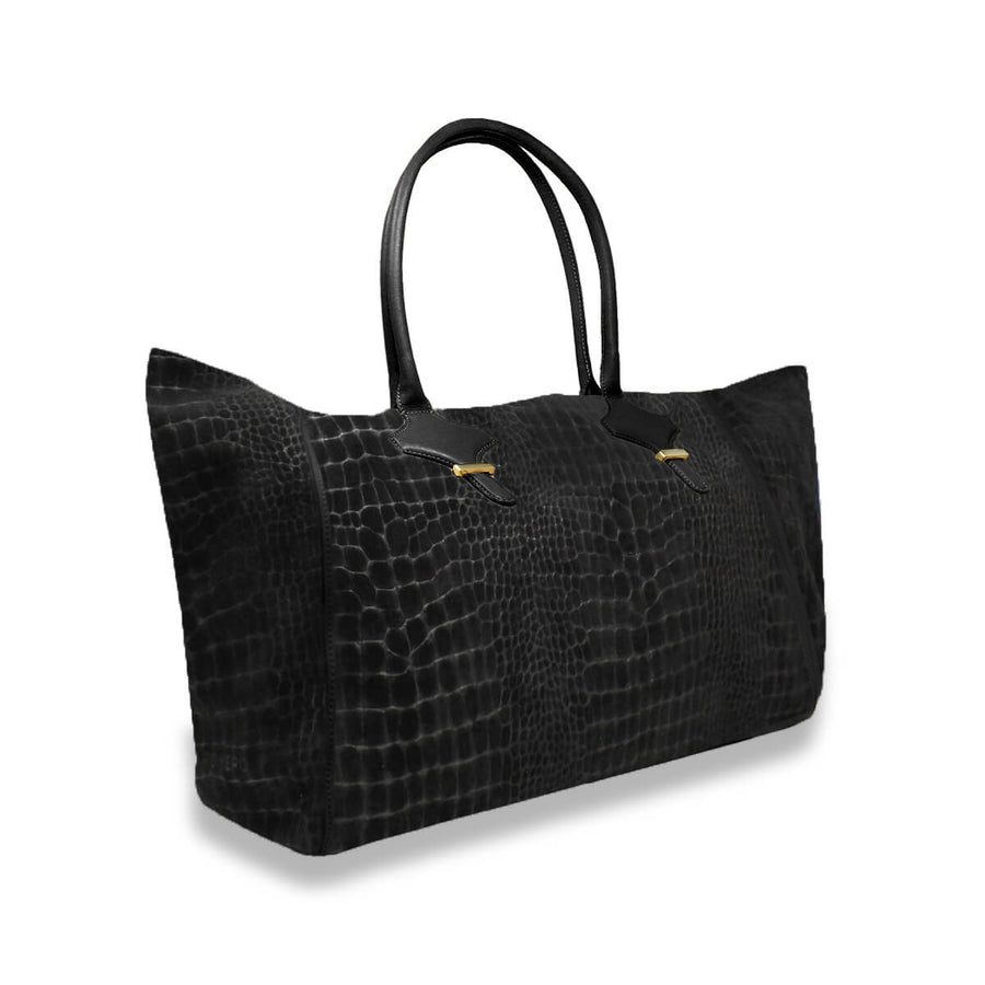 EVA - Negro Print Regina Romero Accesorio Bolso Para Dama en Piel