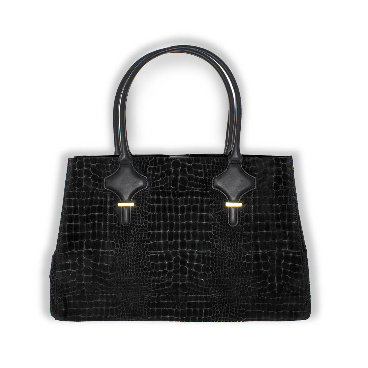 EVA - Negro Print Regina Romero Accesorio Bolso Para Dama en Piel