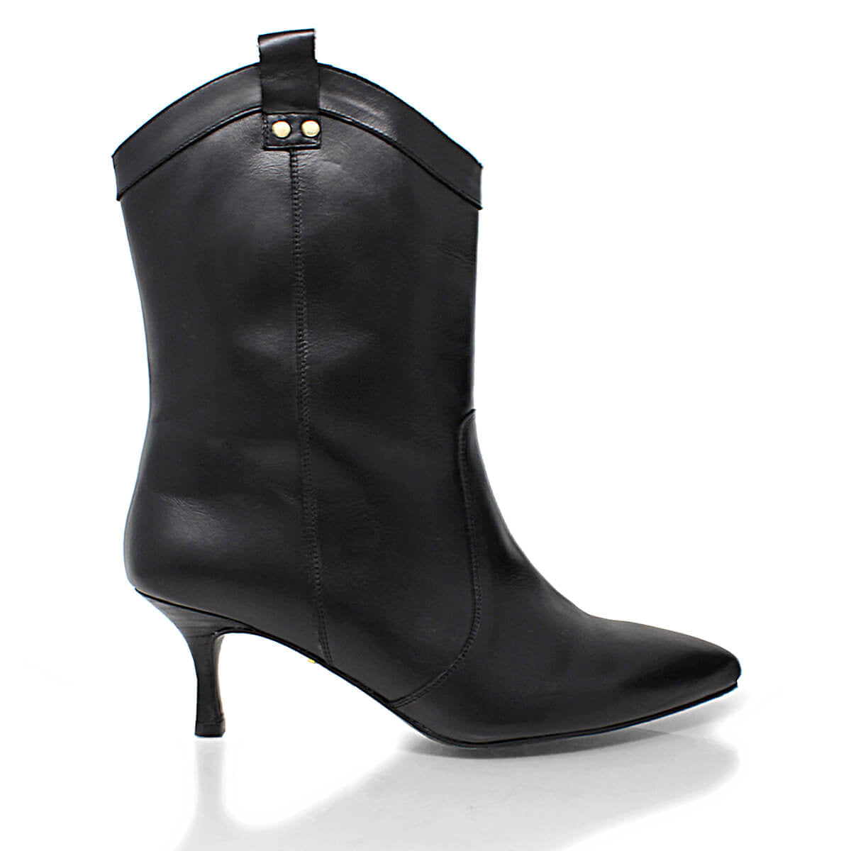 ARANTZA 60 - Negro Regina Romero Zapato Bota Botin Para Dama en Piel