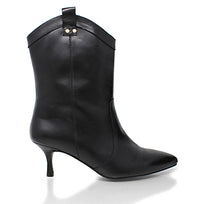 ARANTZA 60 - Negro Regina Romero Zapato Bota Botin Para Dama en Piel