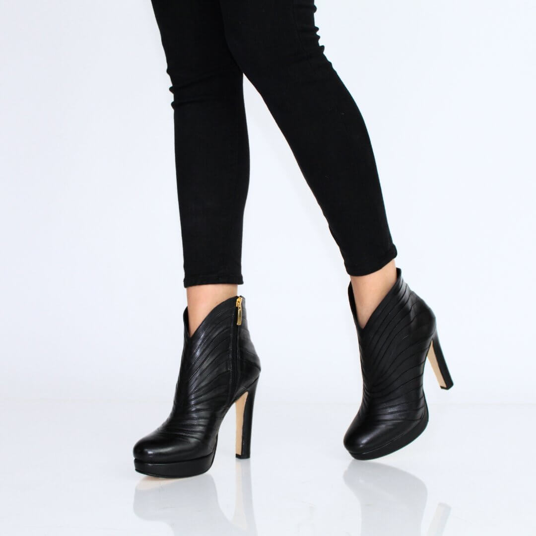 Tacones de bota hot sale