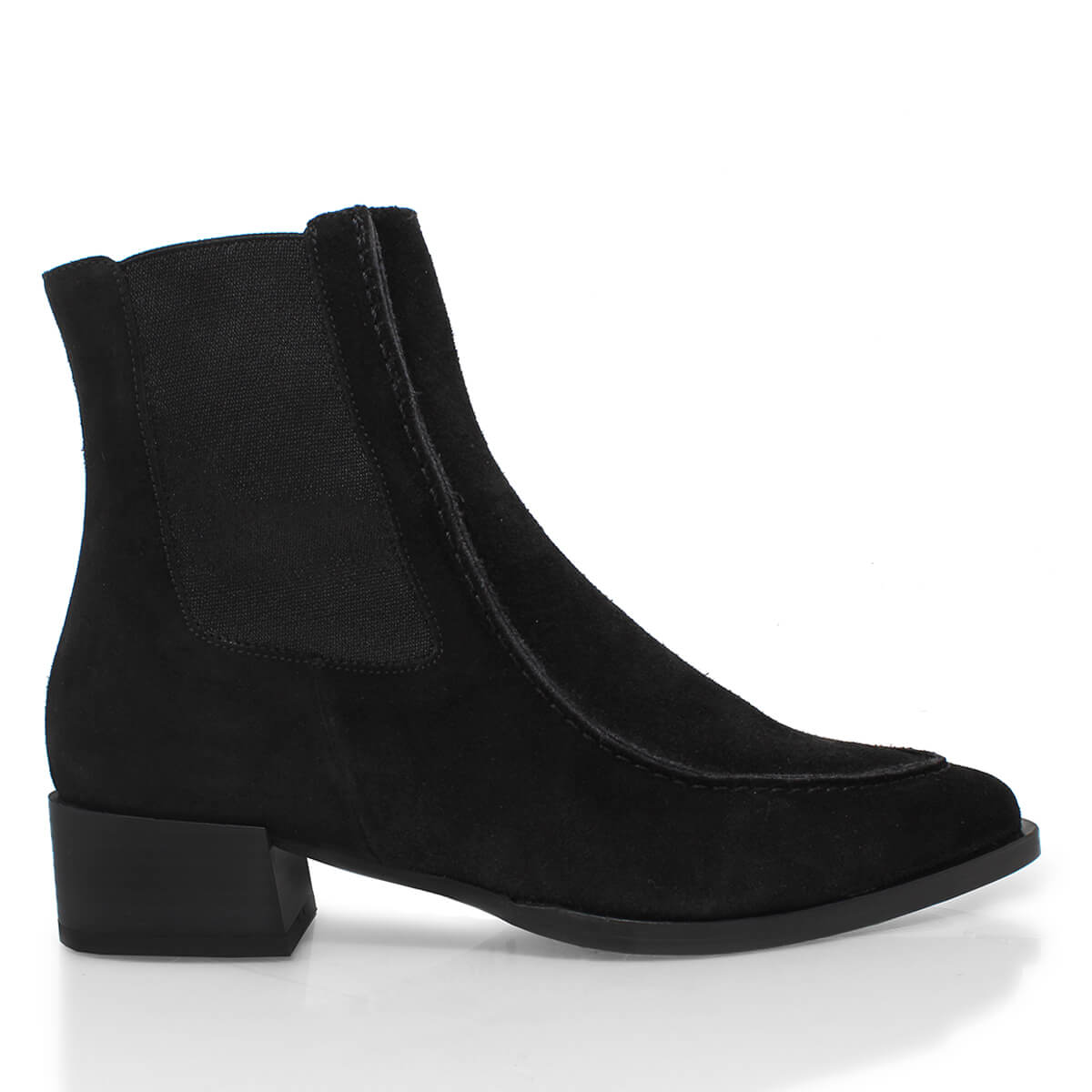 HARRY - Black Regina Romero High Heel Ankle Boot Shoe for Women in Leather