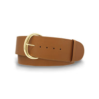 SOL - Tan Regina Romero Women's Leather Belt Accessory