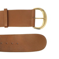 SOL - Tan Regina Romero Women's Leather Belt Accessory