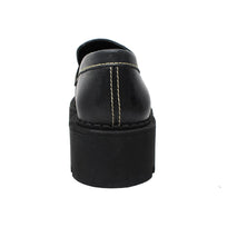 QUINN - Black Regina Romero Urban Sport Tennis Shoe for Women in Leather