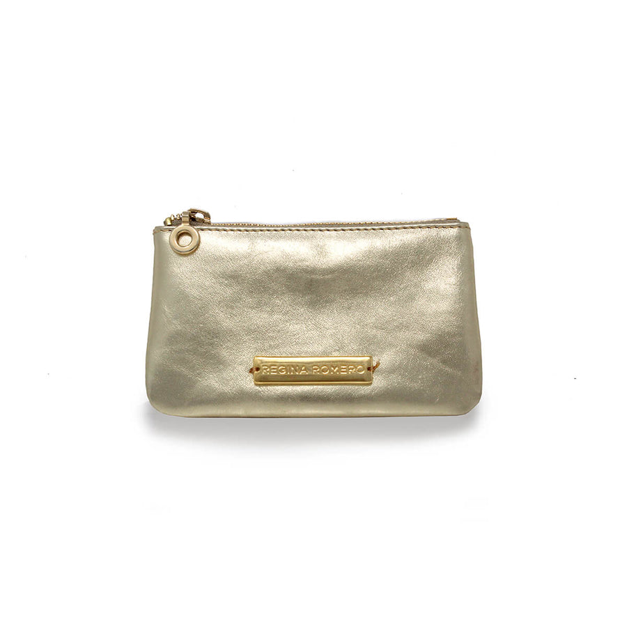 SOPHIE - Gold Regina Romero Women's Leather Purse Accessory