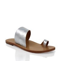 AMAYA - Antimony Regina Romero Resort Flat Sandal Shoe for Lady in Leather