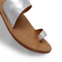 AMAYA - Antimony Regina Romero Resort Flat Sandal Shoe for Lady in Leather