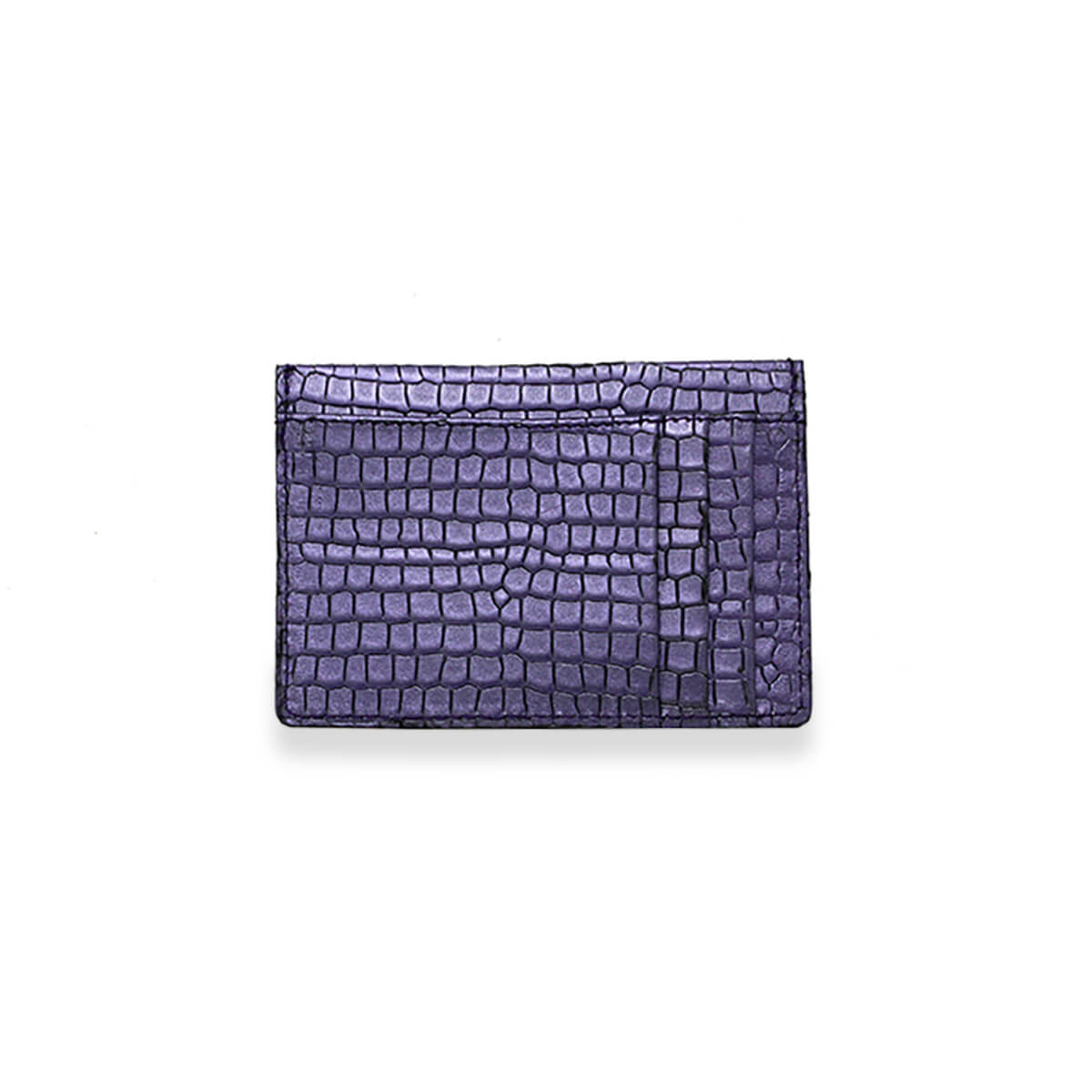 BLISS - Amethyst Regina Romero Women's Leather Card Holder Accessory