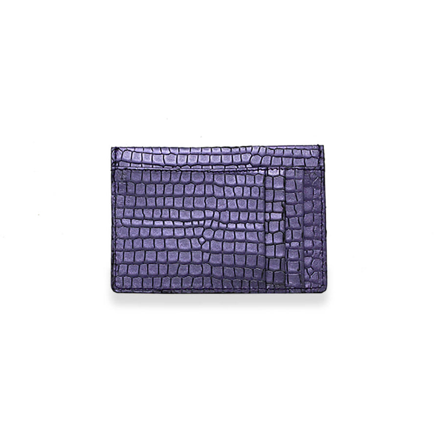 BLISS - Amethyst Regina Romero Women's Leather Card Holder Accessory