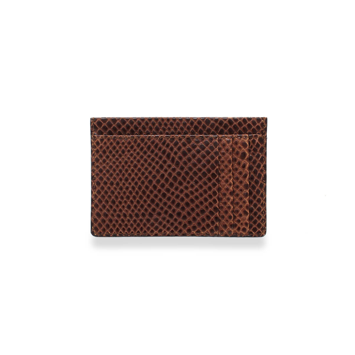 BLISS - Dark Brown Regina Romero Women's Leather Card Holder Accessory