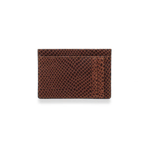 BLISS - Dark Brown Regina Romero Women's Leather Card Holder Accessory