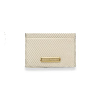 BLISS - Latte Regina Romero Leather Card Holder Accessory for Women