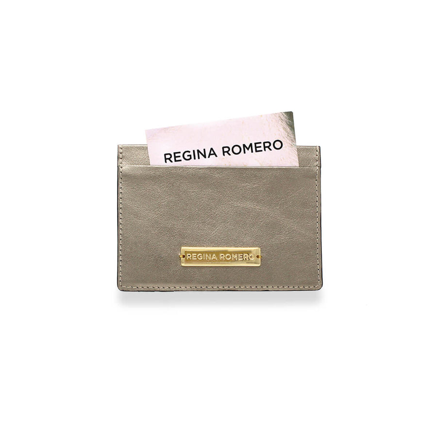 BLISS - Seda Regina Romero Women's Leather Card Holder Accessory