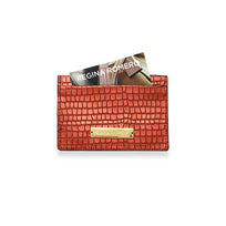 BLISS - Topaz Regina Romero Women's Leather Card Holder Accessory