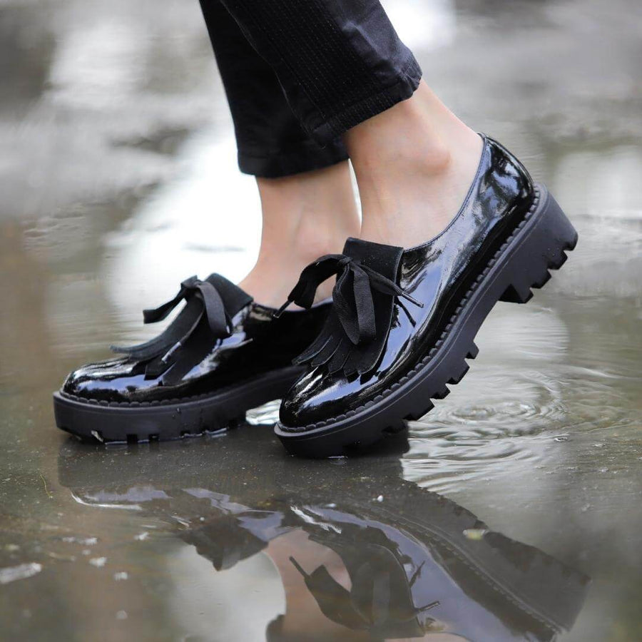 Zapatillas Plataforma Zapatilla Charol Mujer Gotta Zapatillas