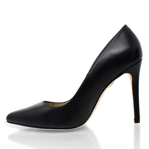 REGINA PUMP 105 - Black Regina Romero High Heel Sneaker Shoe for Women in Leather