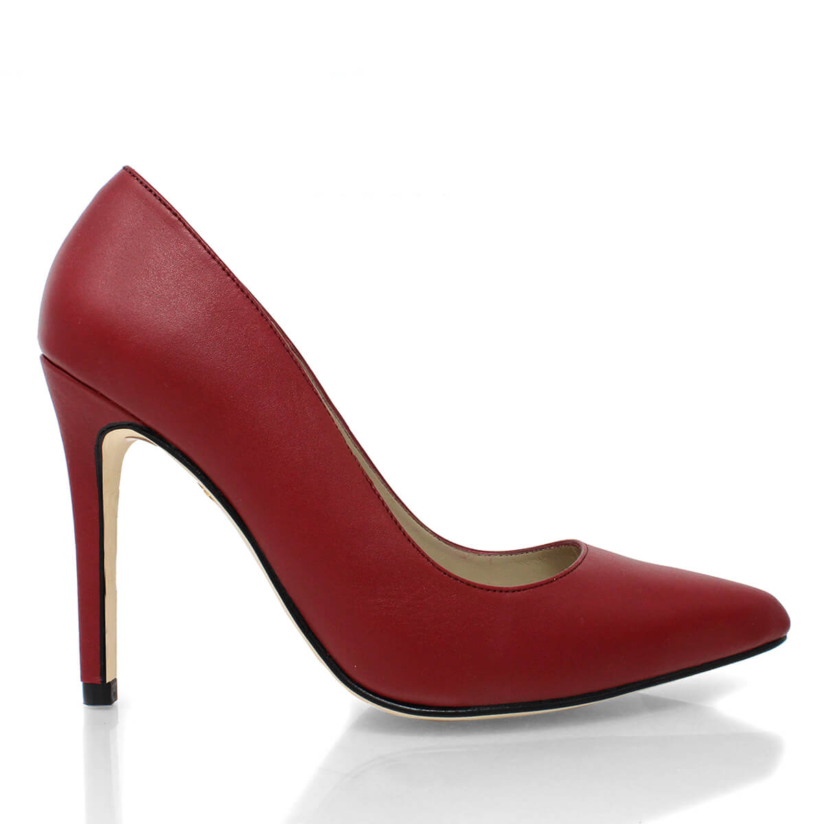 REGINA PUMP 105 - Red Regina Romero High Heel Sneaker Shoe for Women in Leather