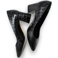 TAMARA 50 - Black Regina Romero Low Heel Sneaker for Lady in Leather