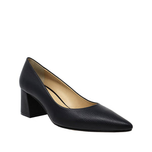 TAMARA 50 - Negro Lizard Regina Romero Zapato Zapatilla Tacon Bajo Para Dama en Piel