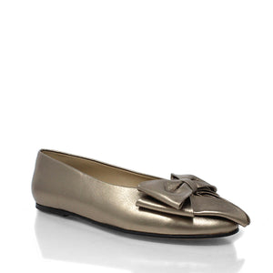 LULU - Seda Regina Romero Flat Ballerina Floor Shoe for Women in Leather