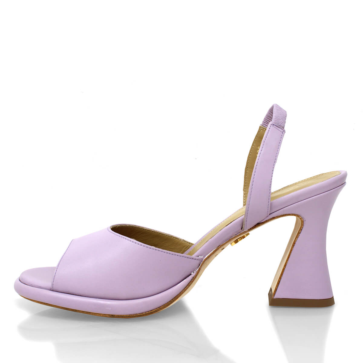 DAVINA 85 - Lila Regina Romero Zapato Zapatilla Tacon Alto Para Dama en Piel