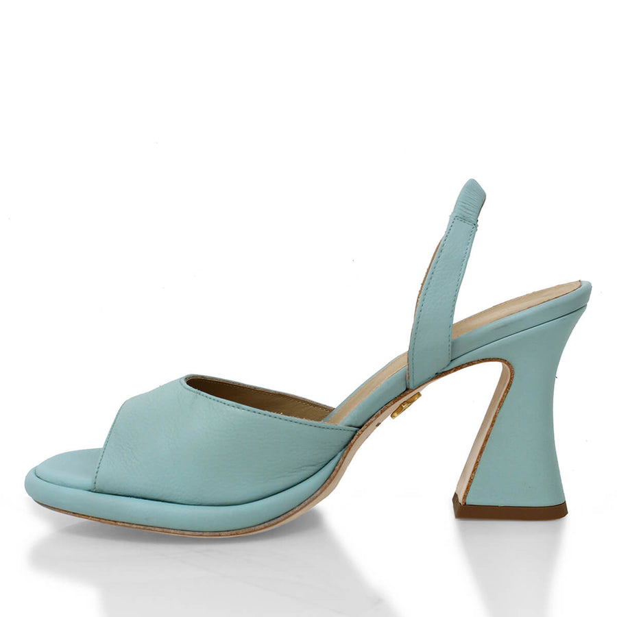 DAVINA 85 - Aqua Regina Romero Zapato Zapatilla Tacon Alto Para Dama en Piel