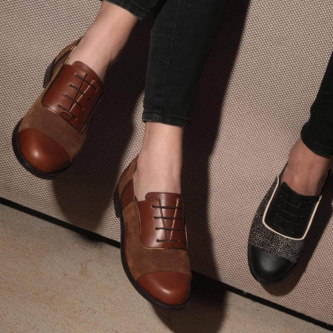 Zapatos bostonianos para mujer store