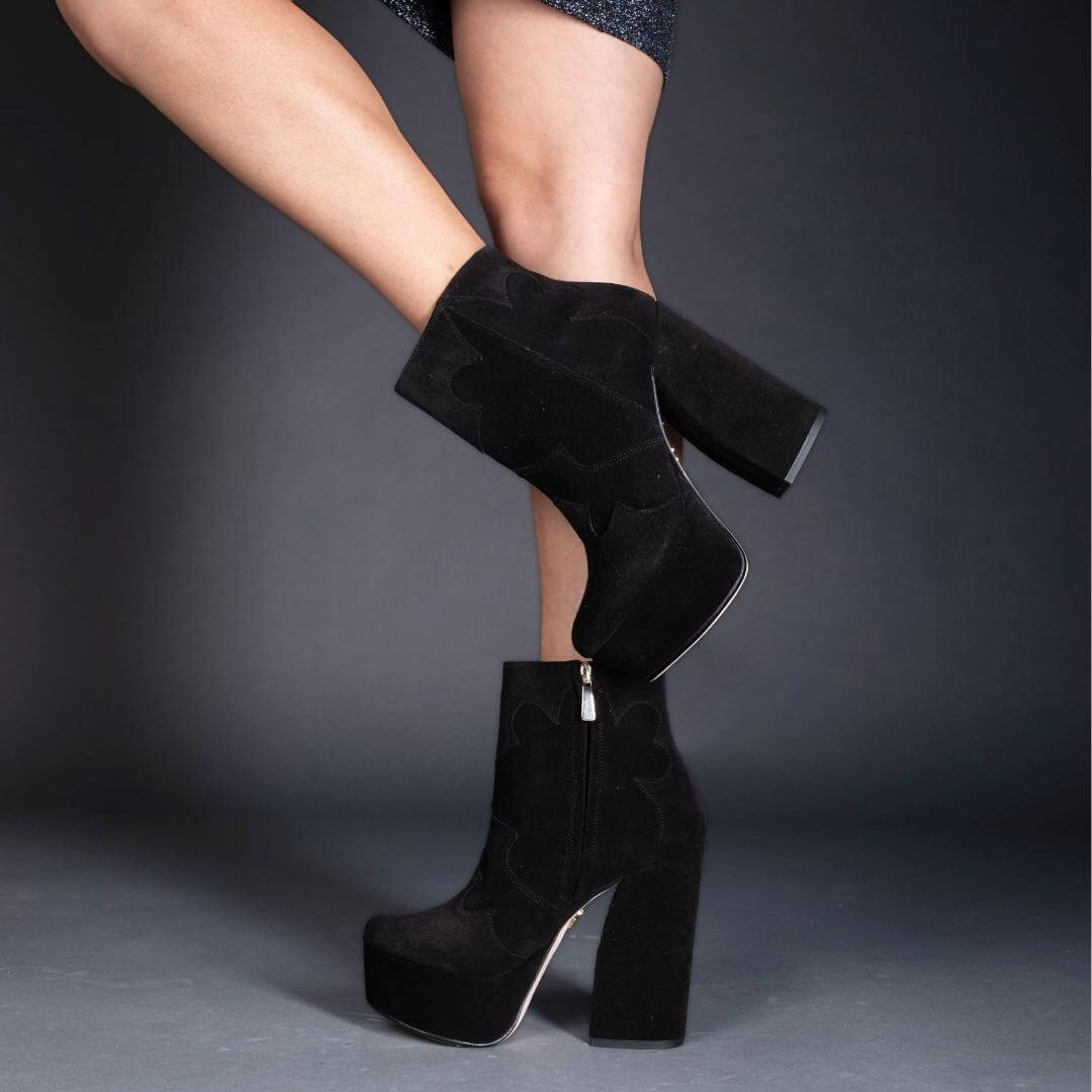 Gratify black suede steve madden shop