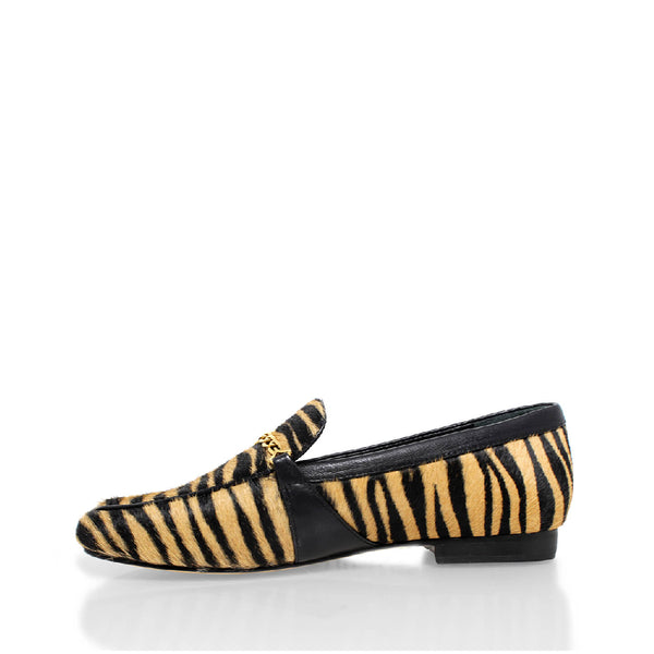 Mocasines Betty Regina Romero en piel color beige print