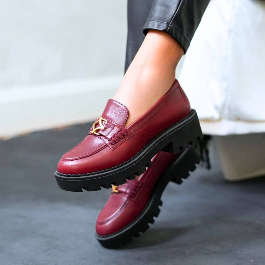 MARCY - Vino Regina Romero Zapato Tenis Urbano Sport Para Dama en Piel