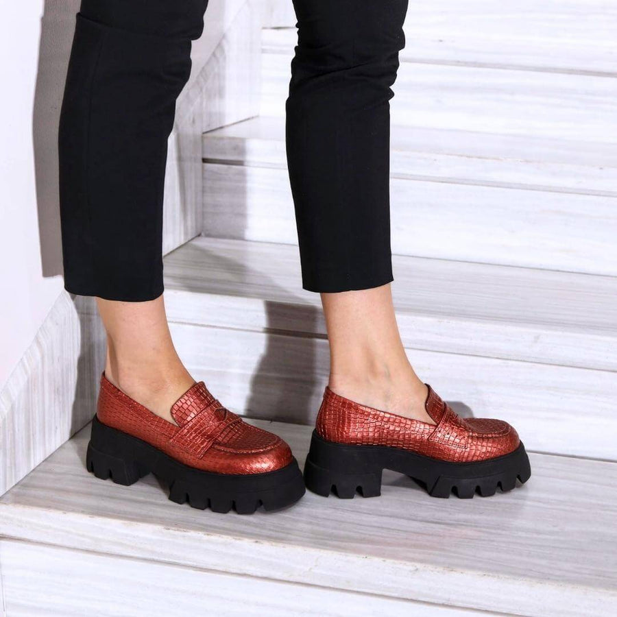 LOVE 65 - Topacio Regina Romero Zapato Tenis Urbano Sport Para Dama en Piel