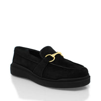 JUDY FLOW - Negro Regina Romero Zapato Tenis Urbano Sport Para Dama en Piel