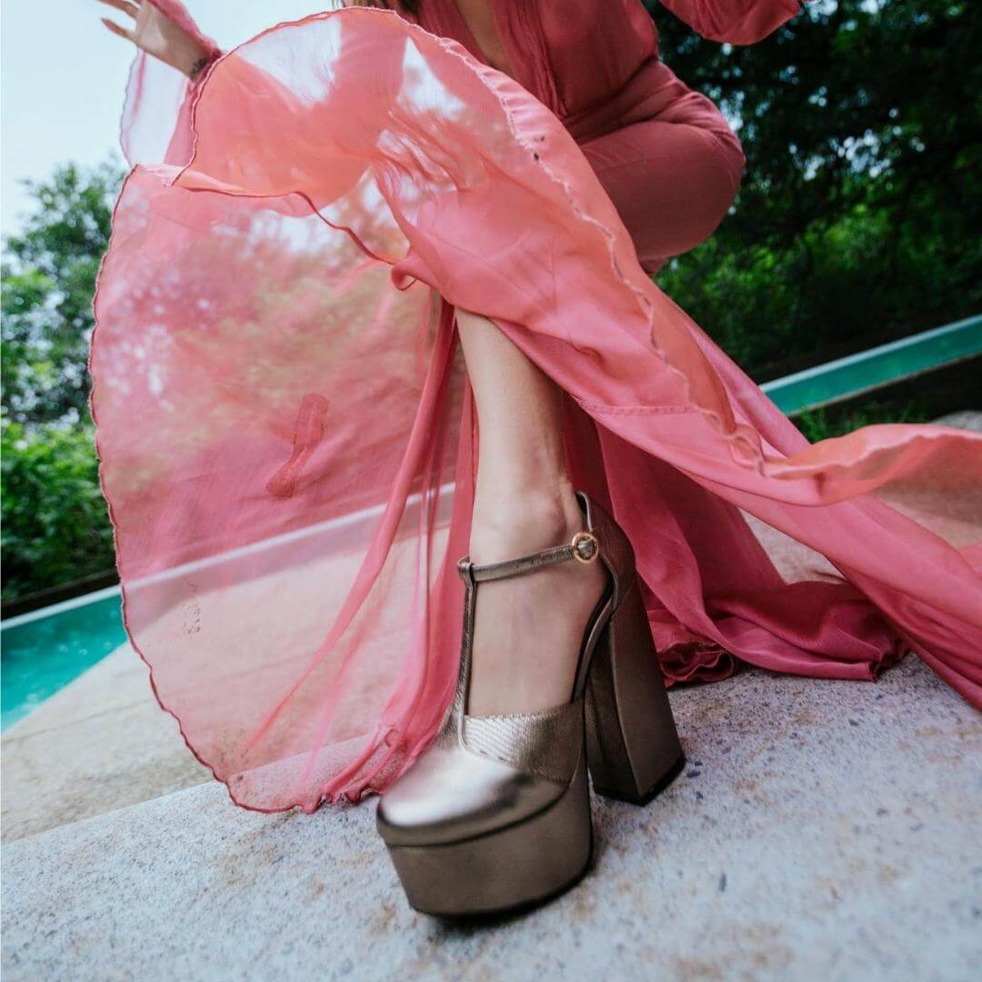 Zapato de hotsell plataforma para dama