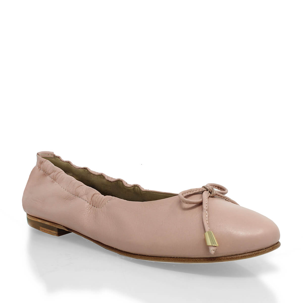 SORELLA - Rosa Antiguo Regina Romero Zapato Flat Balerina de Piso Paea Dama en Pie