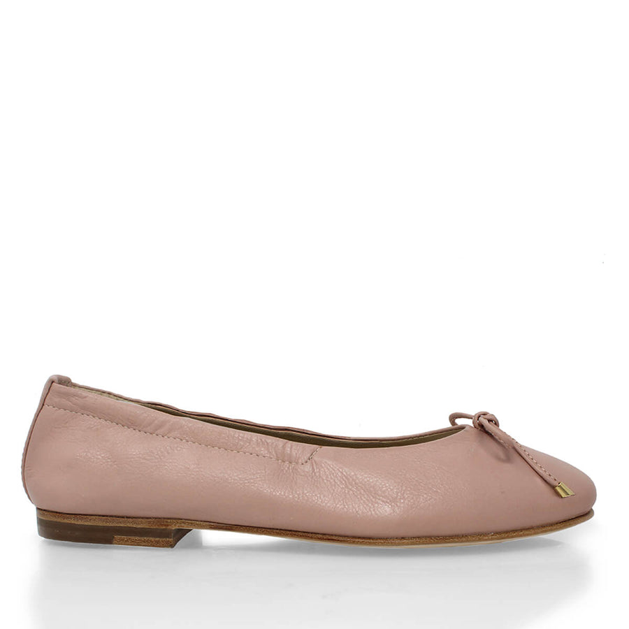 SORELLA - Rosa Antiguo Regina Romero Zapato Flat Balerina de Piso Paea Dama en Pie