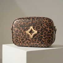 COLETTE - Miel Print Regina Romero Accesorio Bolso Para Dama en Piel