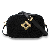 COLETTE - Negro Print Regina Romero Accesorio Bolso Para Dama en Piel