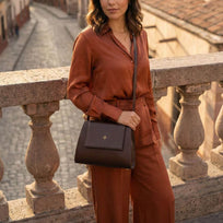 AIMEE - Cafe Regina Romero Women's Leather Bag Accessory