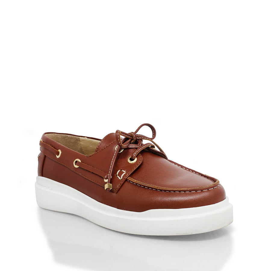 COLUMBIA - Tan Regina Romero Zapato Tenis Urbano Sport Para Dama en Piel