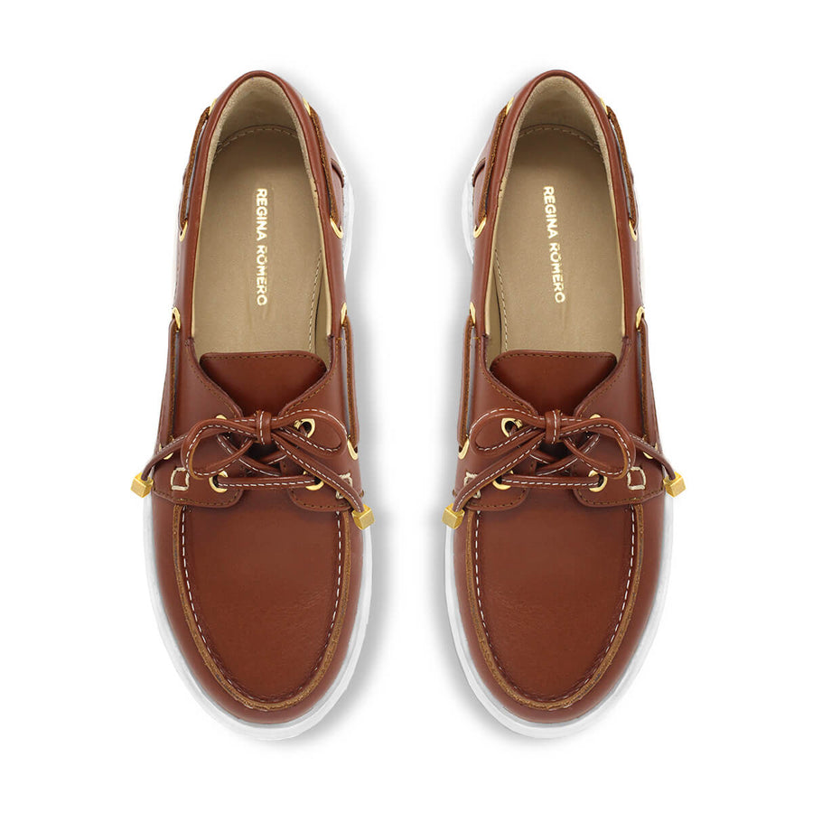 COLUMBIA - Tan Regina Romero Zapato Tenis Urbano Sport Para Dama en Piel