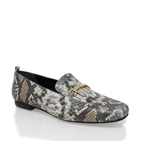 FANY - Beige Regina Romero Zapato Mocasin de Piso Para Dama en Piel